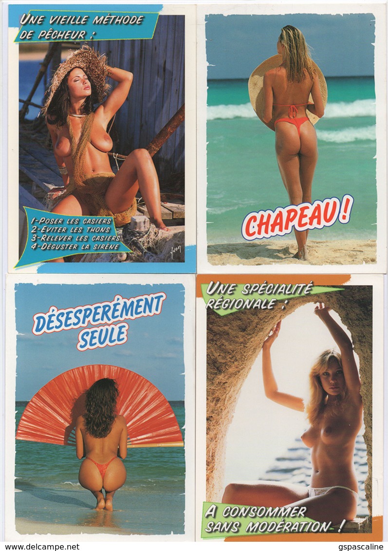 6 Cartes Postales GIRLS SEXY FILLES SEXY CHARMES 6 Post Cards - 5 - 99 Cartes