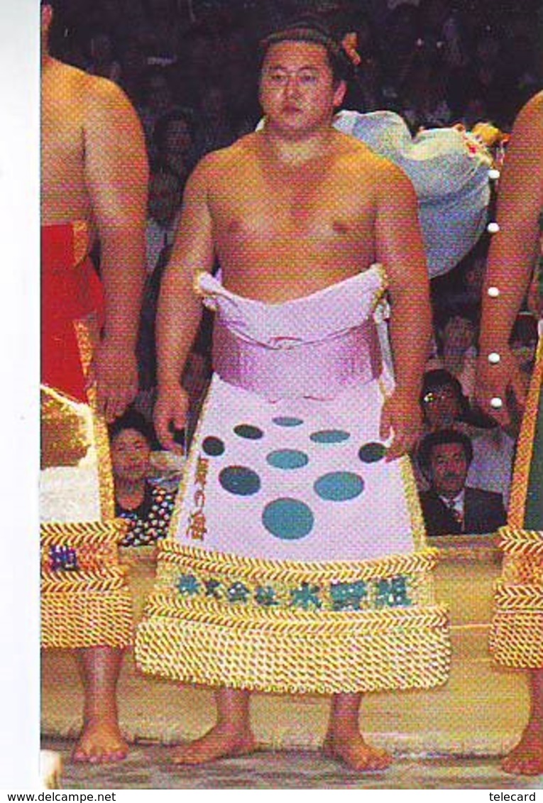 Télécarte  Japon * SUMO * JAPAN (963) LUTTE LUTTEURS WORSTELEN * JUDO *  Kampf Wrestling LUCHA Phonecard - Sport