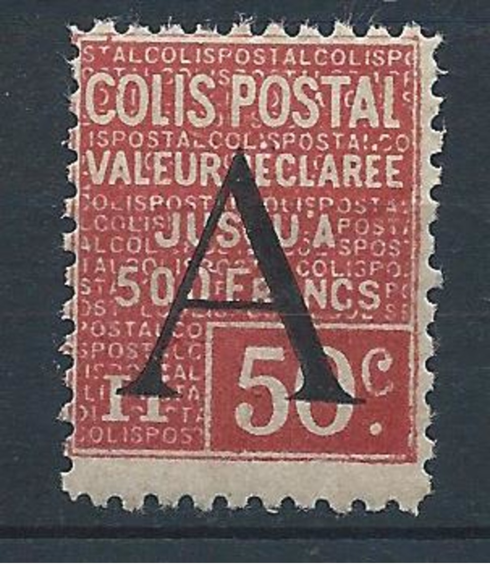 FRANCE - 1928 - Colis Postaux - Y.T. N°84 - 50 C. Rouge - Valeur Déclarée - Neuf** - TTB - Neufs