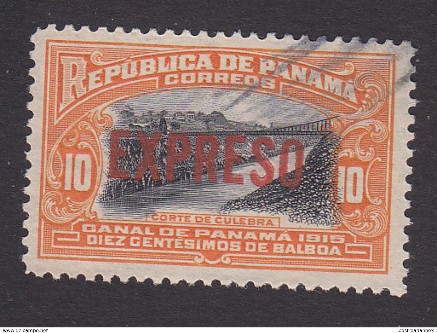 Panama, Scott #E1, Used, Bridge Overprinted, Issued 1926 - Panama