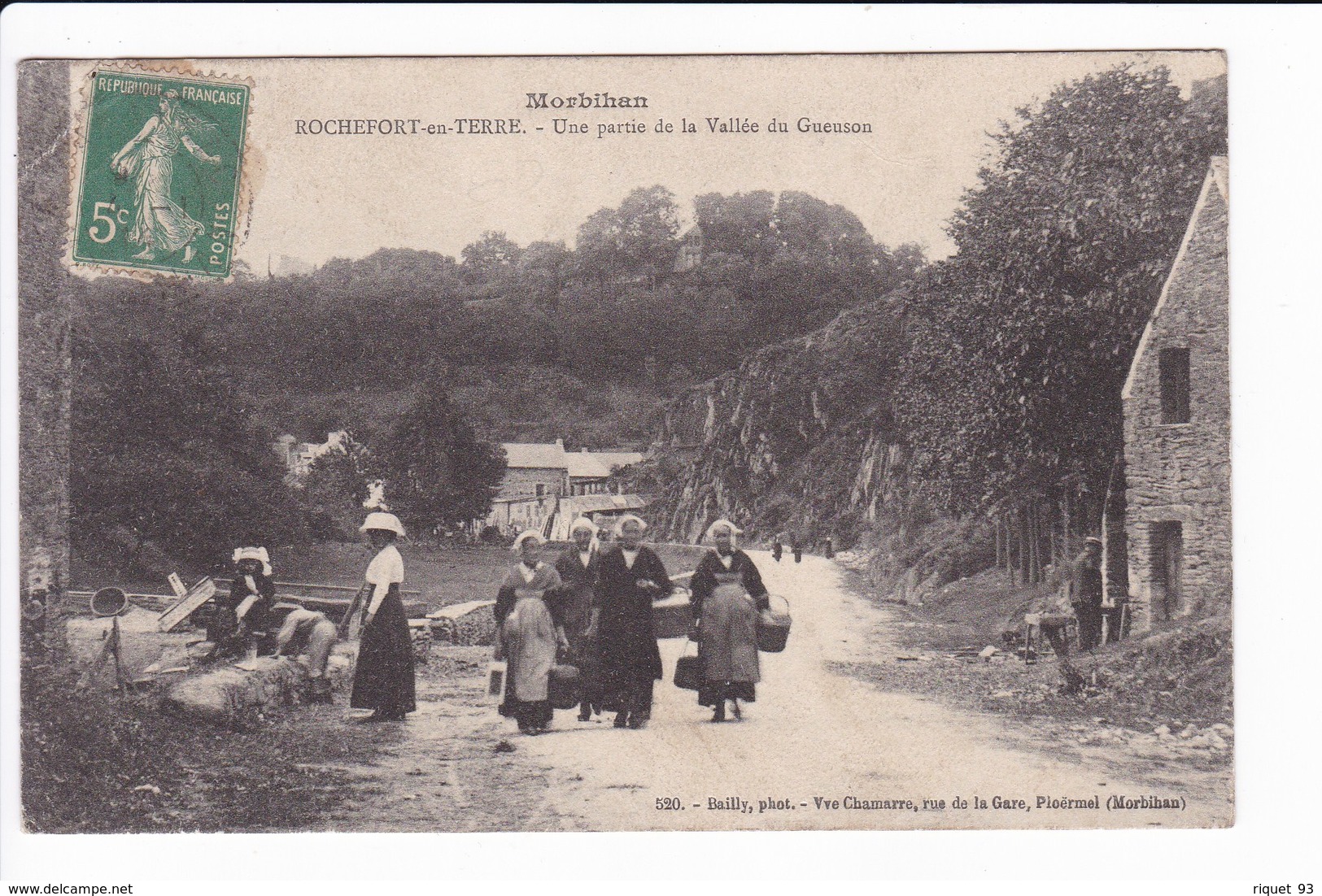 ROCHEFORT-en-TERRE - Une Partie De La Vallée Du Gueuson - Rochefort En Terre