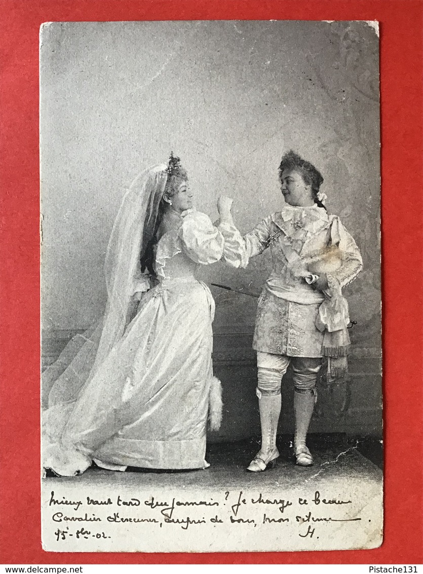 1902 - MARIAGE - HUWELIJK - WEDDING - HOCHZEIT - BRUID - MARIEE - BRIDE - BRAUT - BRUIDEGOM - MARIE - GROOM - BRAUTIGAM - Autres & Non Classés