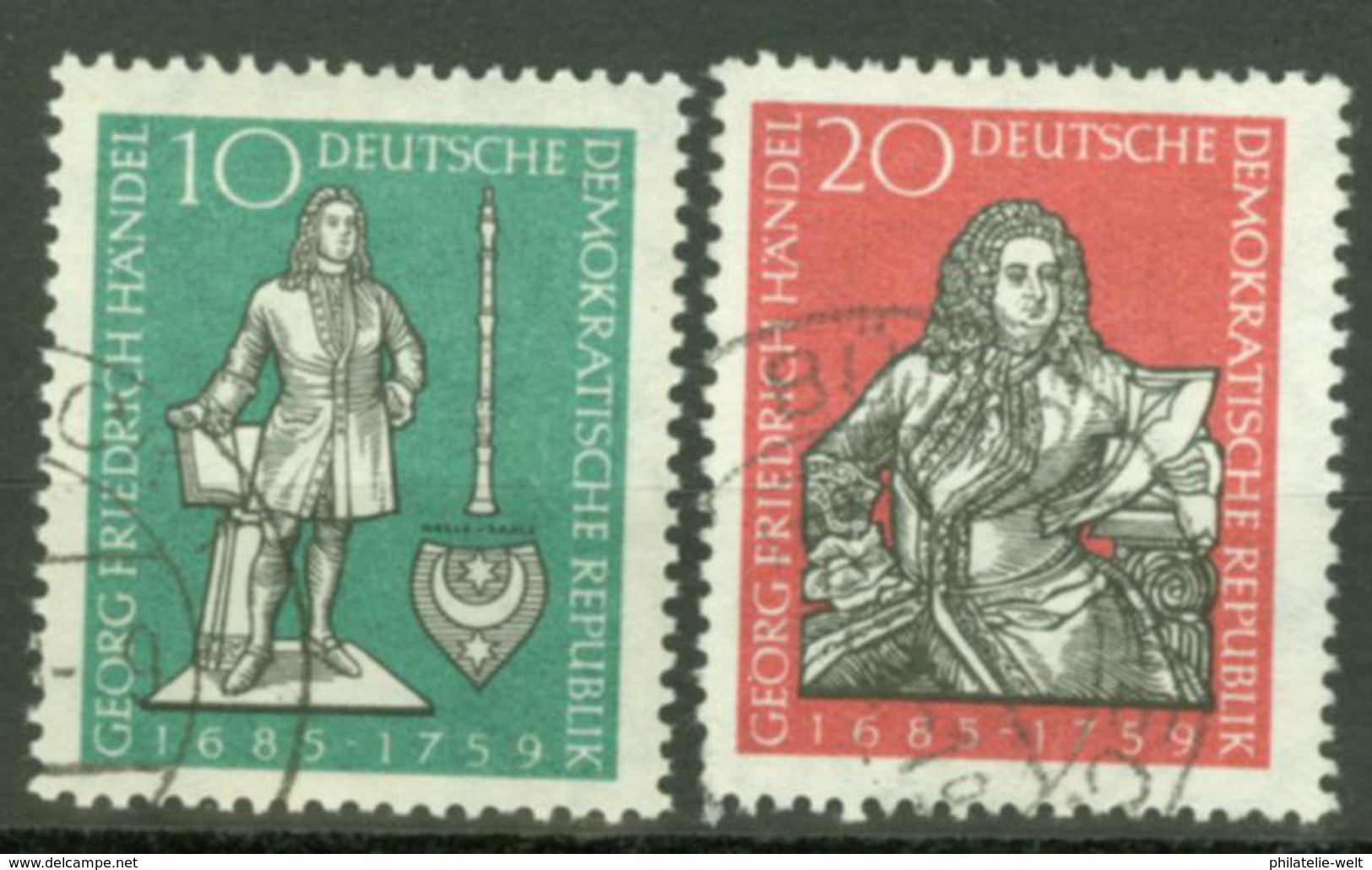 DDR 682/83 O Tagesstempel - Gebraucht