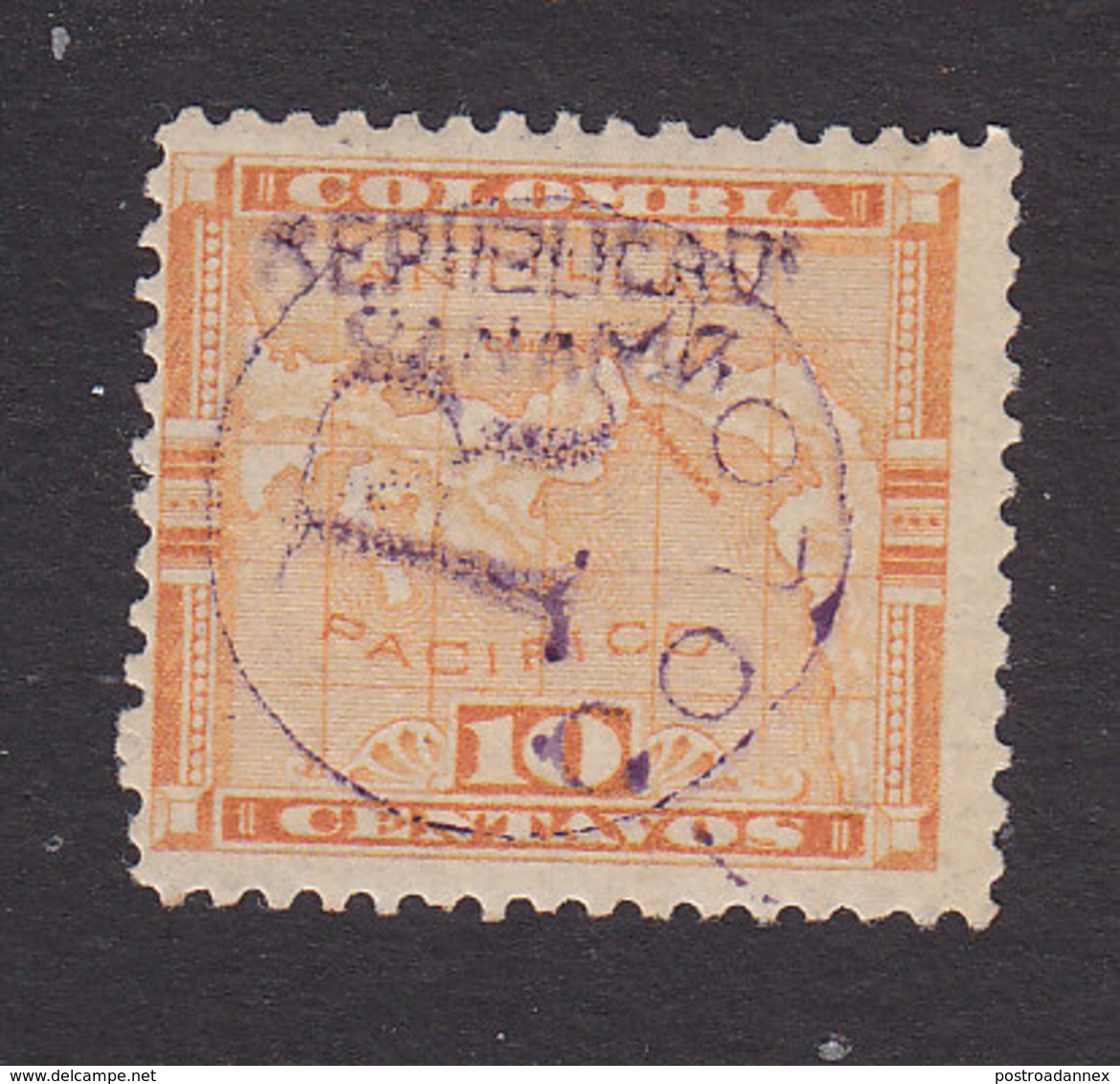 Panama, Scott #F12, Mint Hinged, Registration Stamp, Issued 1903 - Panama
