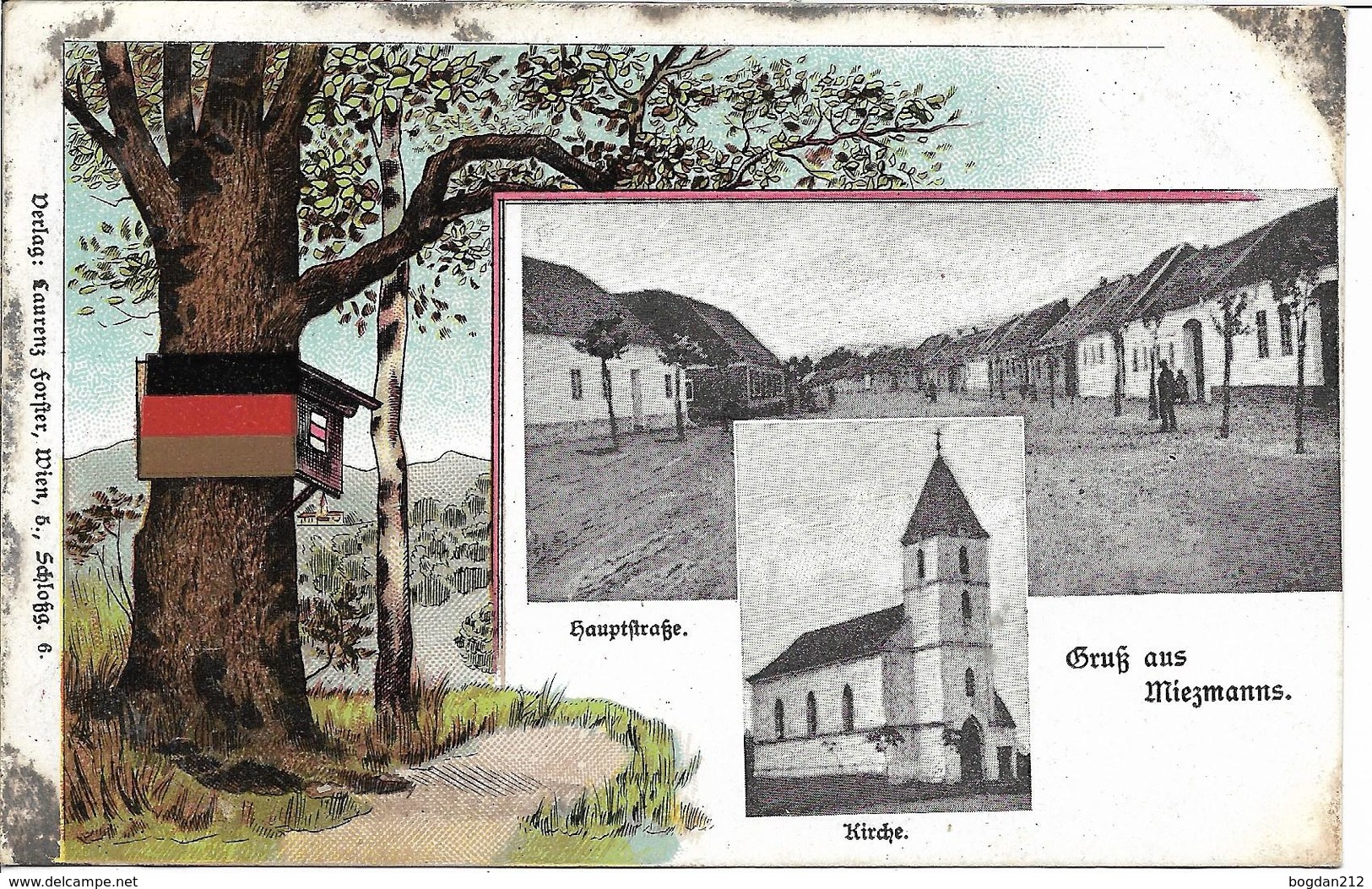 1908/12 - STRACHOTICE Okres ZNOJMO , Gute Zustand, 2 Scan - Tschechische Republik