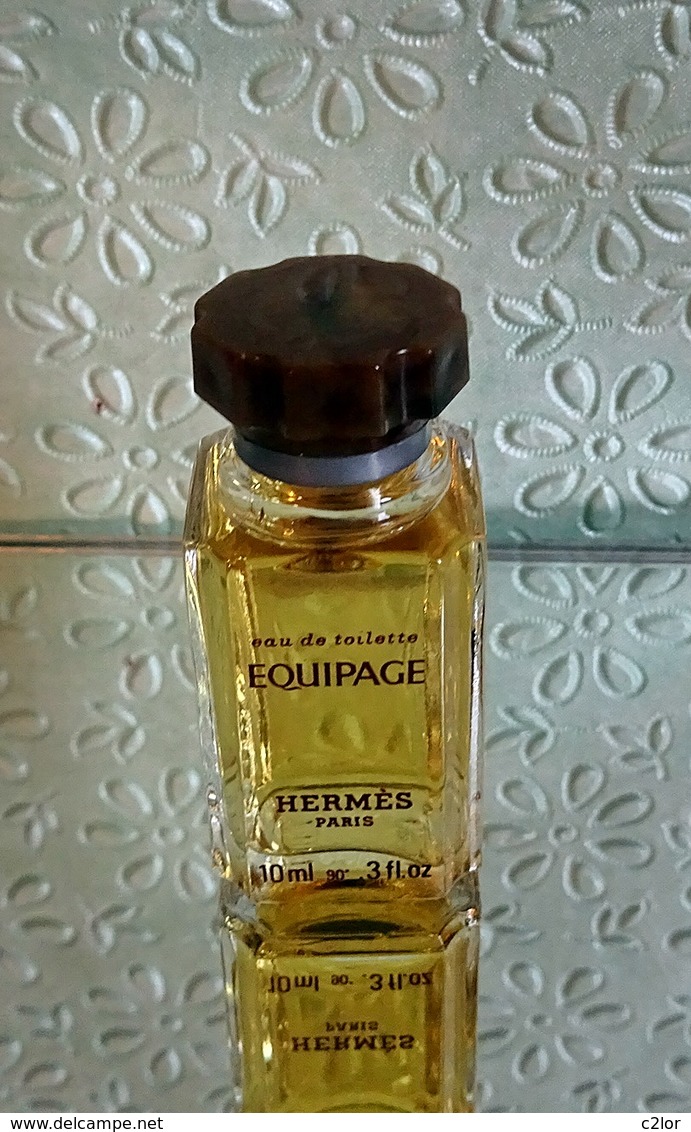 Miniature " ÉQUIPAGE  " D'HERMES  Eau De Toilette 10 Ml Sans Boite - Miniatures Hommes (sans Boite)