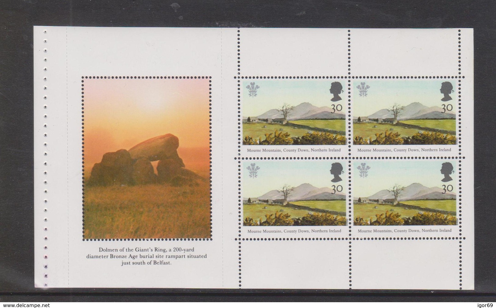 1994 DP215 From DX16 N.Ireland Prestige Booklet , MNH (below FV) - Booklets