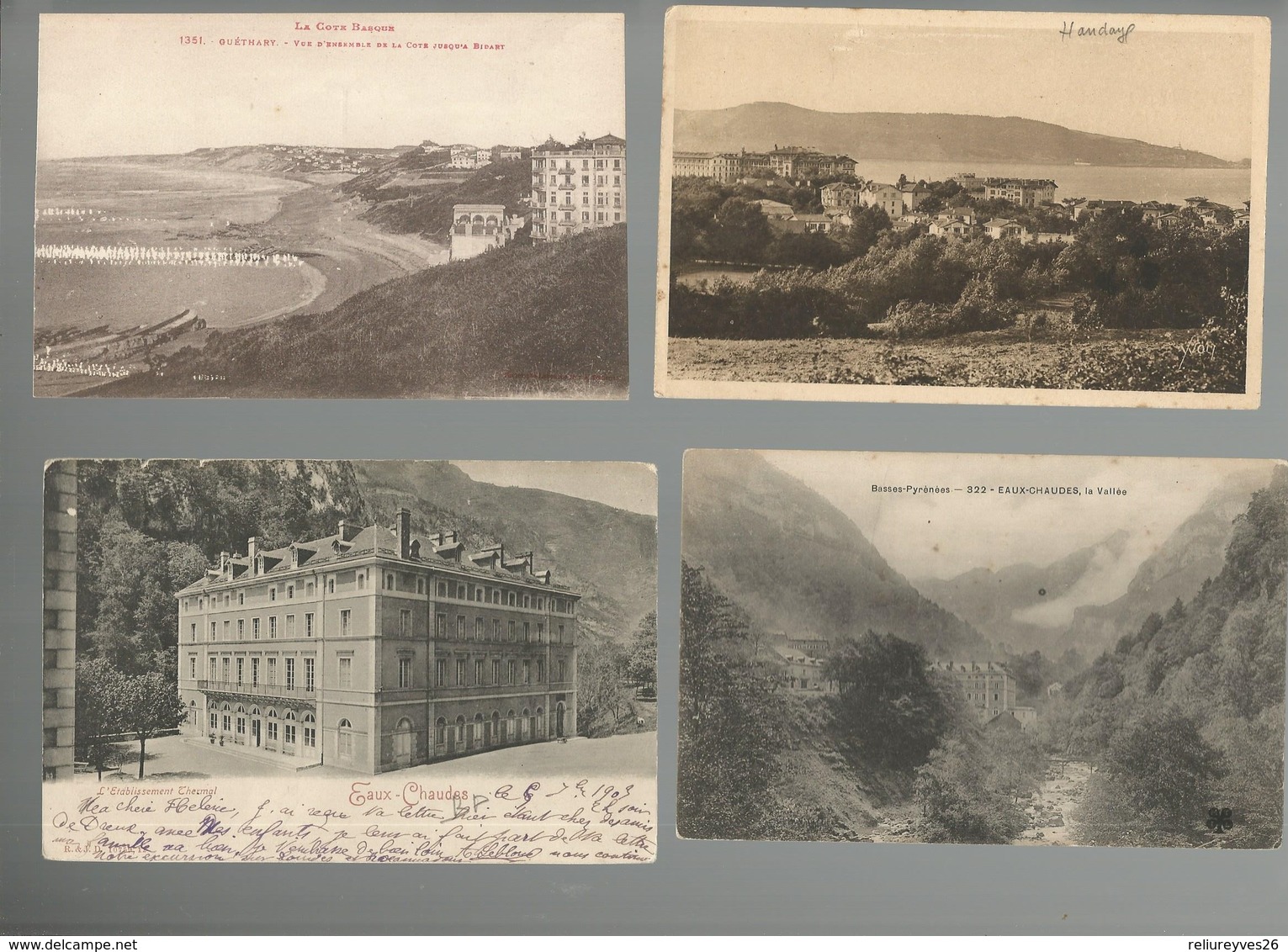 CPA, D.64, Lot De 102 Cartes Postales Anciennes Du Département Des Pyrénées Atlantique - Autres & Non Classés