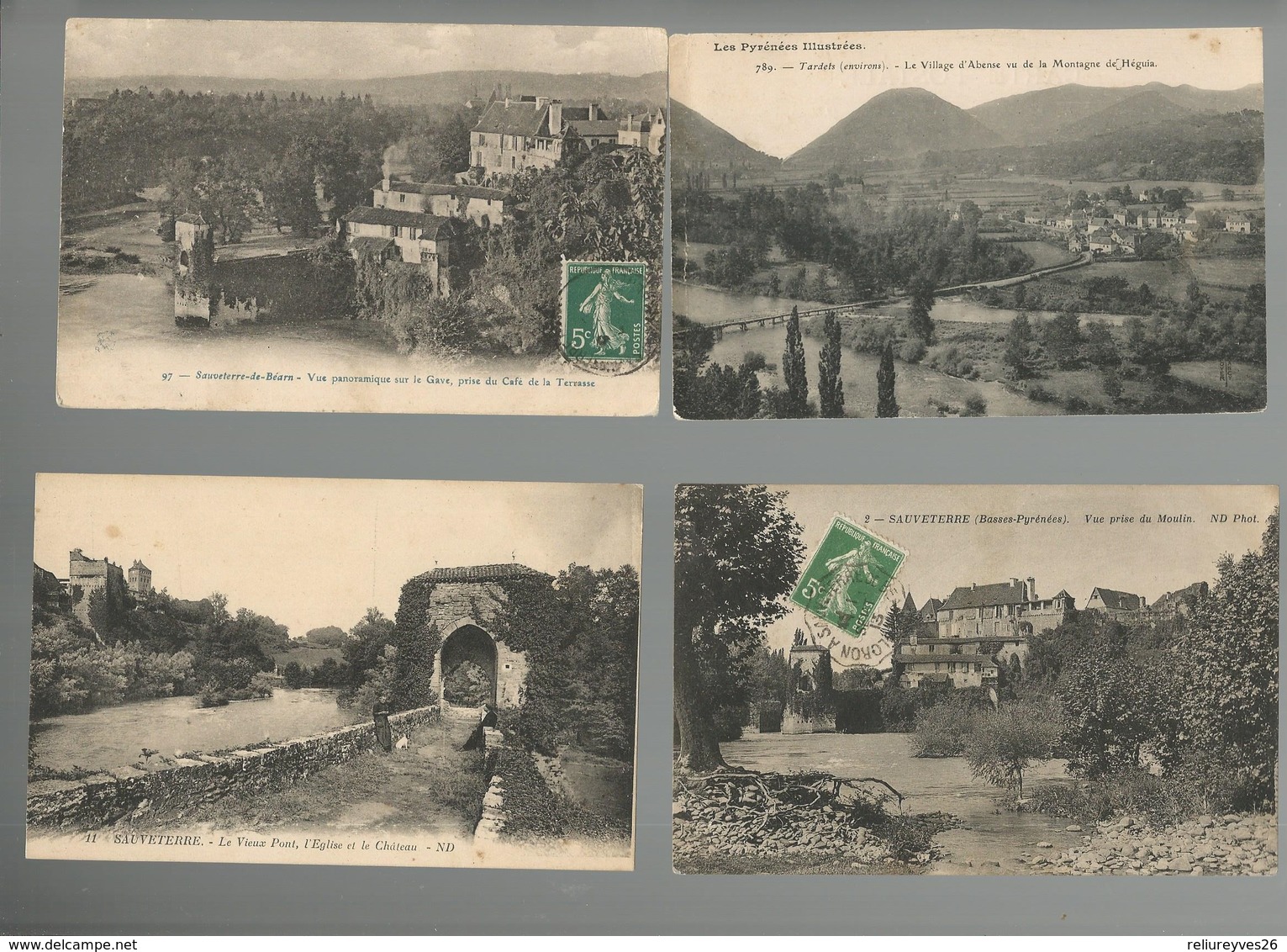 CPA, D.64, Lot De 102 Cartes Postales Anciennes Du Département Des Pyrénées Atlantique - Autres & Non Classés