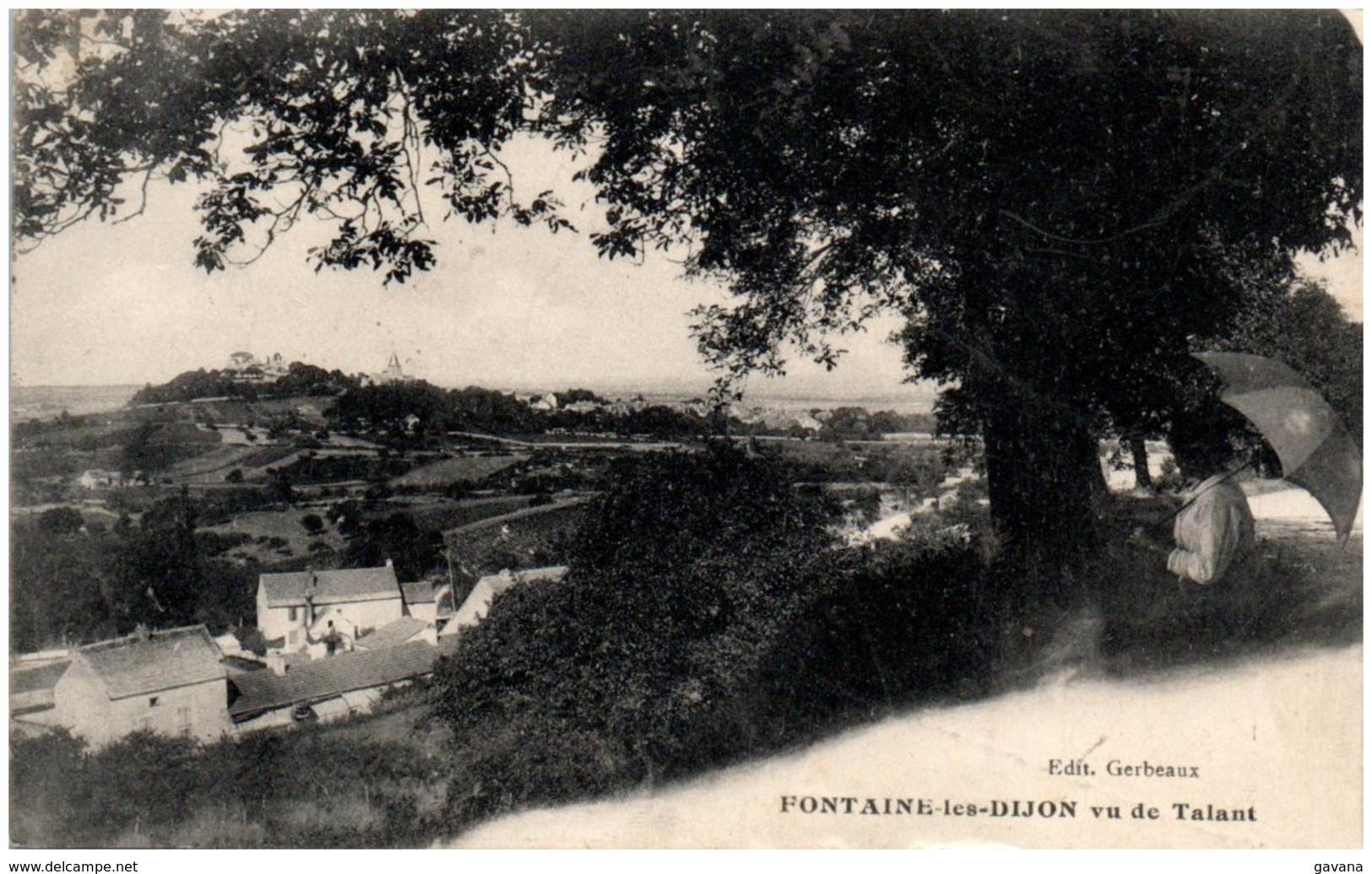 21 FONTAINE-les-DIJON Vu De Talant - Autres & Non Classés