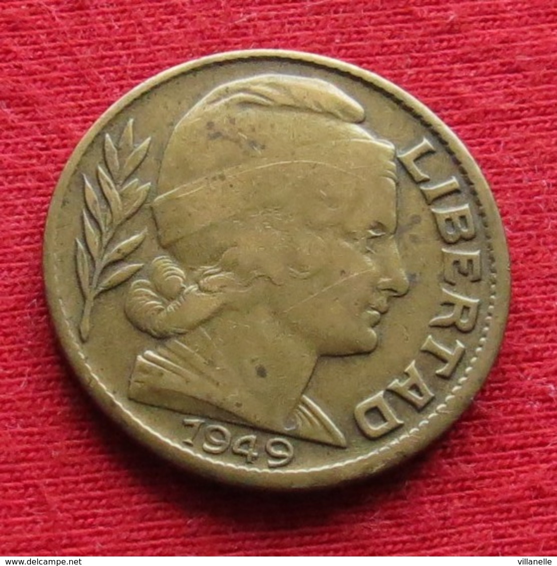 Argentina 20 Centavos 1949 KM# 42  Argentine - Argentina