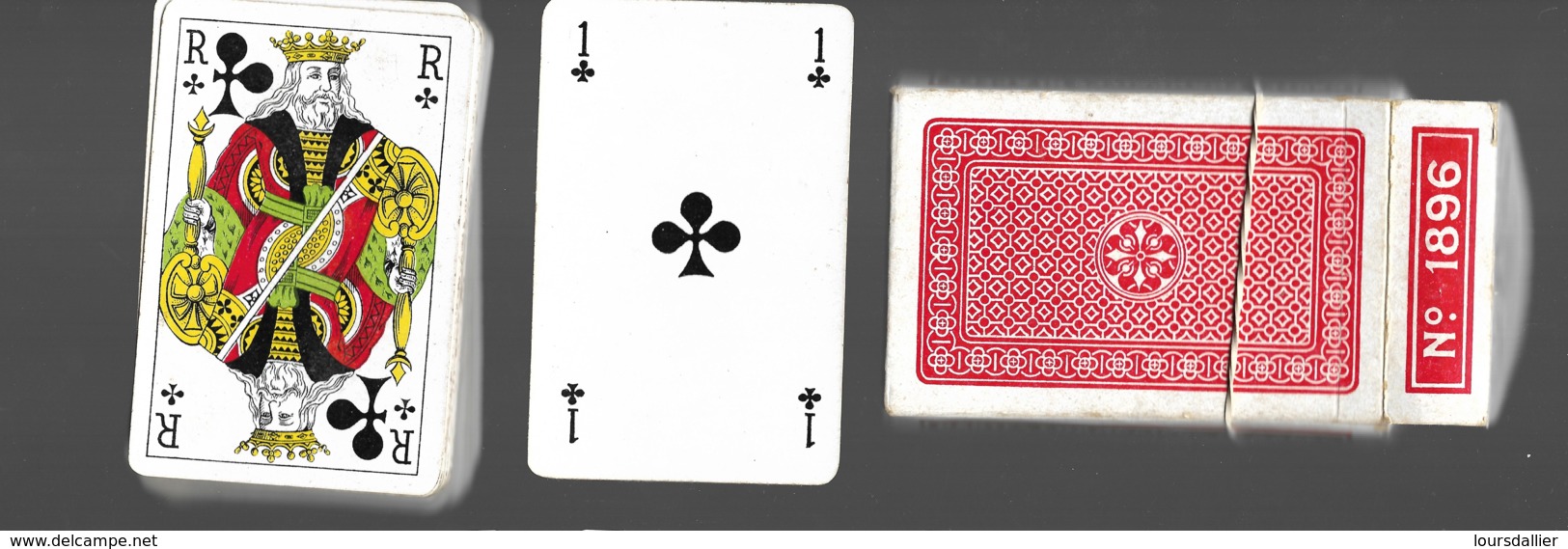 Jeu De 53 Cartes à Jouer Playing Cards Complet Manque 1 Jocker Rouge Dans Leur Boîte WHIST POKER N°1896 18 - Cartes à Jouer Classiques