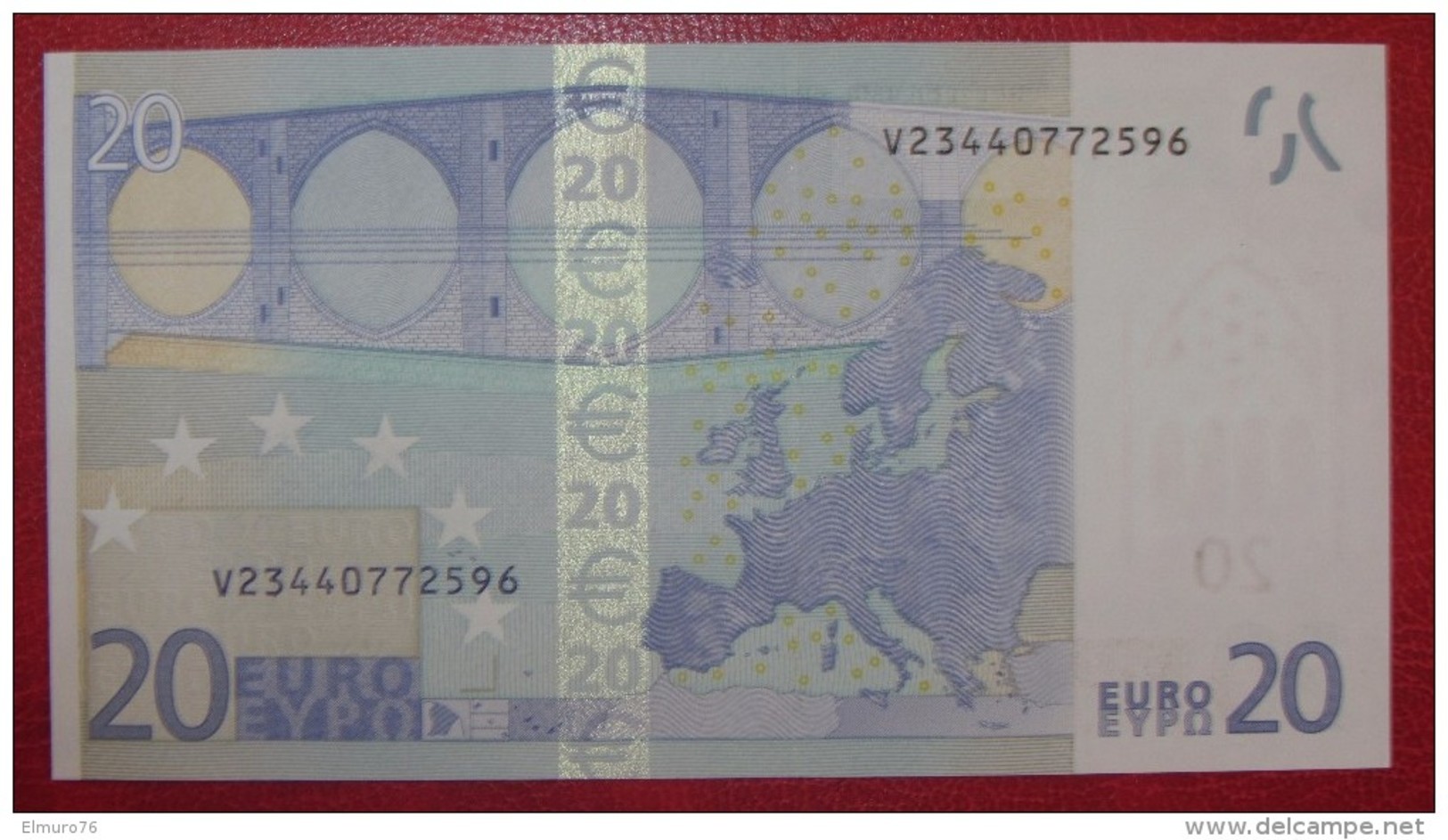 20 EURO Spain M021I2 Serie V Trichet Perfect UNC - 20 Euro