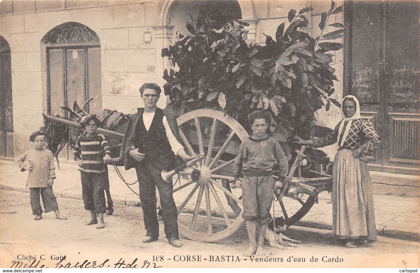 20 - Bastia - Les Vendeurs D'eau De Cardo En Gros PLan - Bastia