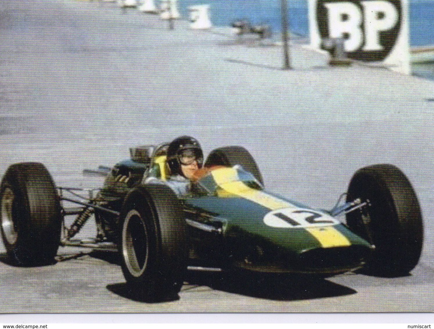 Automobile Sport Automobile Jim Clark Sur Lotus 25 Grand Prix De Monaco - Autres & Non Classés