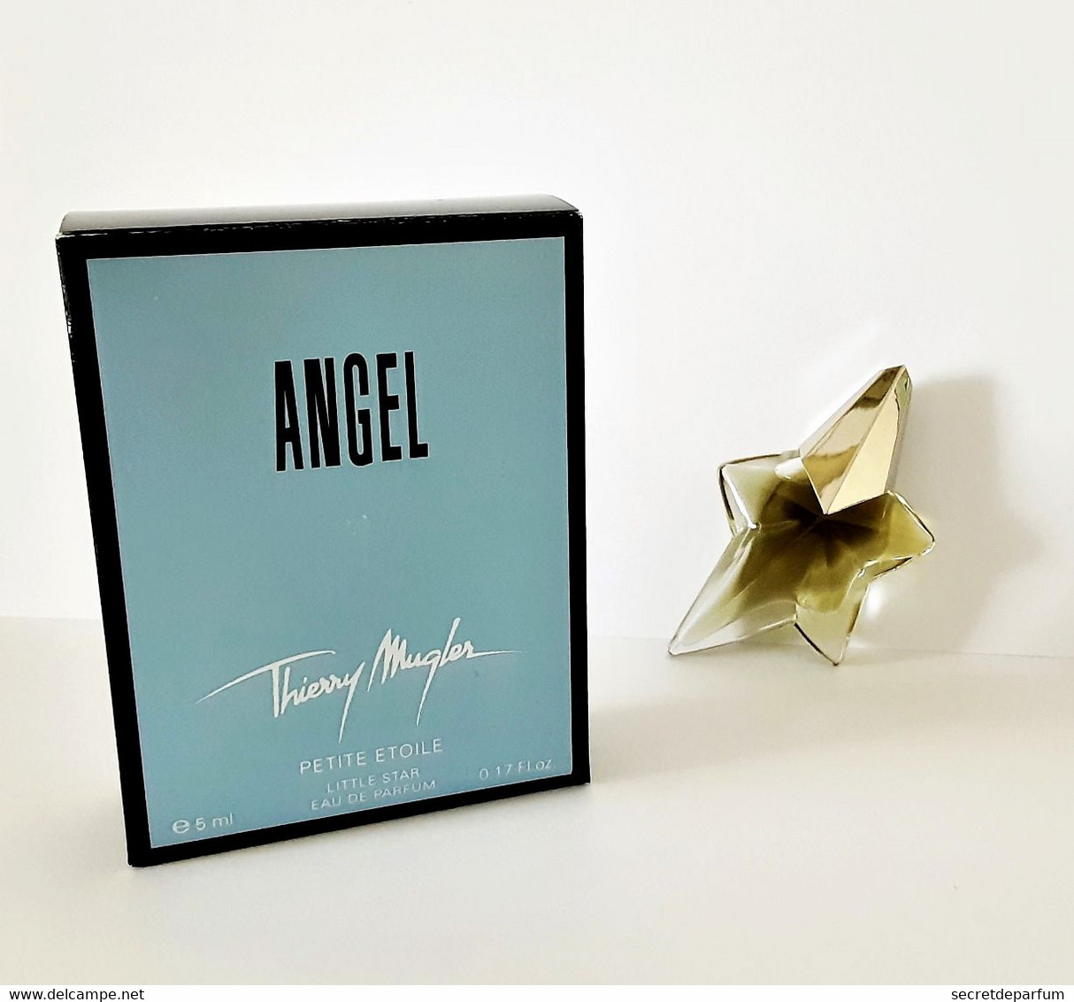 Miniatures De Parfum  ANGEL De THIERRY MUGLER   Petite Etoile    EDP   5  Ml    +  Boite - Miniatures Femmes (avec Boite)