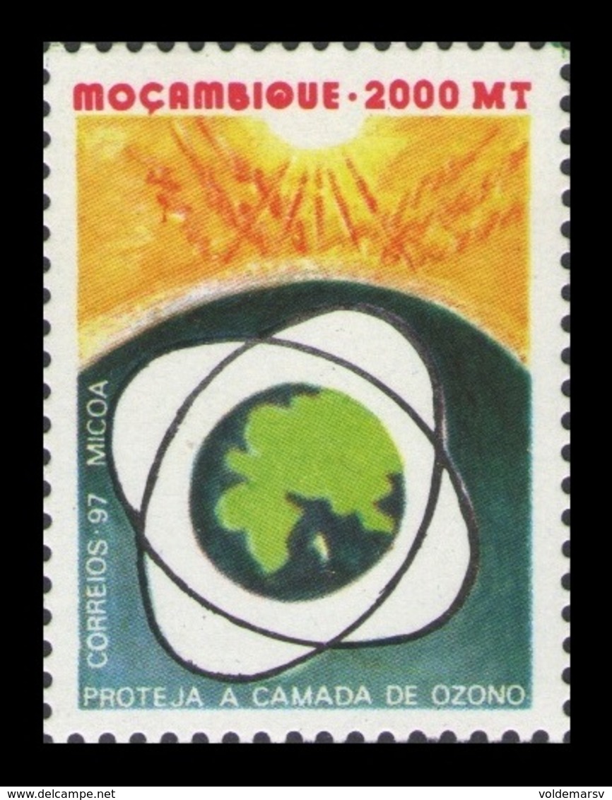 Mozambique 1997 Mih. 1386 International Day For The Preservation Of The Ozone Layer MNH ** - Mozambico
