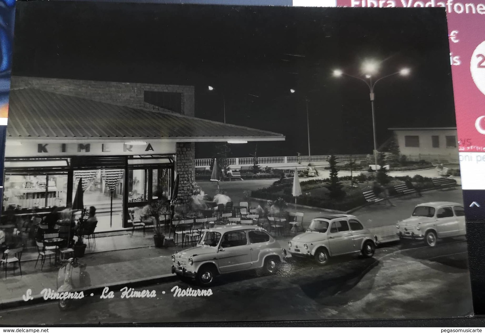 749  S VINCENZO - LIVORNO - LA KIMERA - NOTTURNO ANIMATA 1960 CIRCA - Livorno