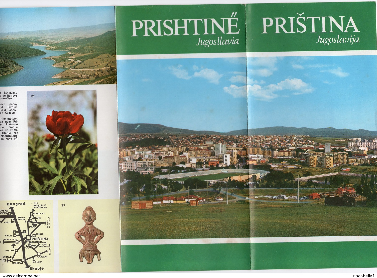 YUGOSLAVIA, KOSOVO, PRISTINA, TRAVEL BROCHURE - Tourism Brochures