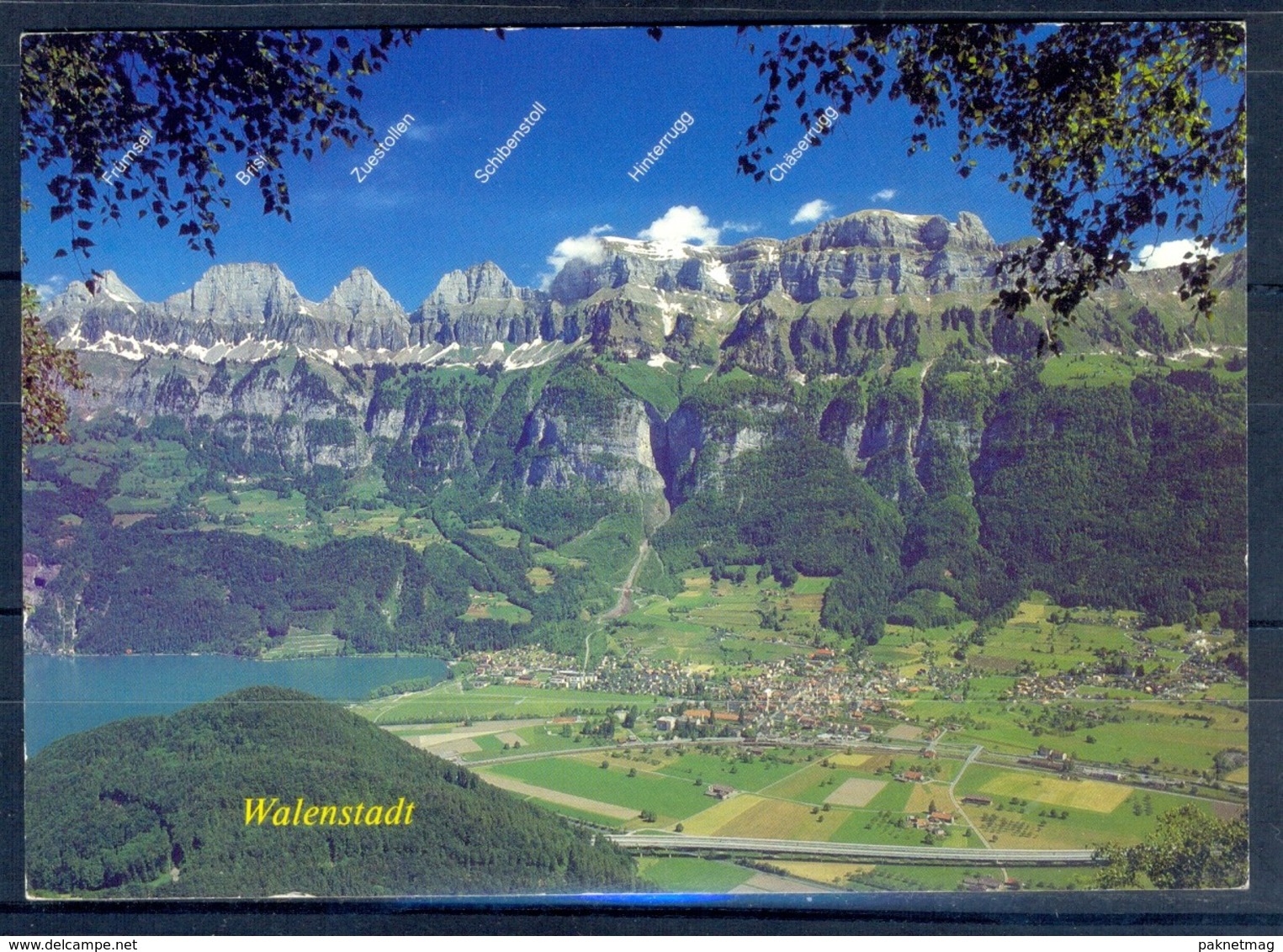 K1036- Postal Used Post Card. Post From Helvetia  Switzerland. - Other & Unclassified