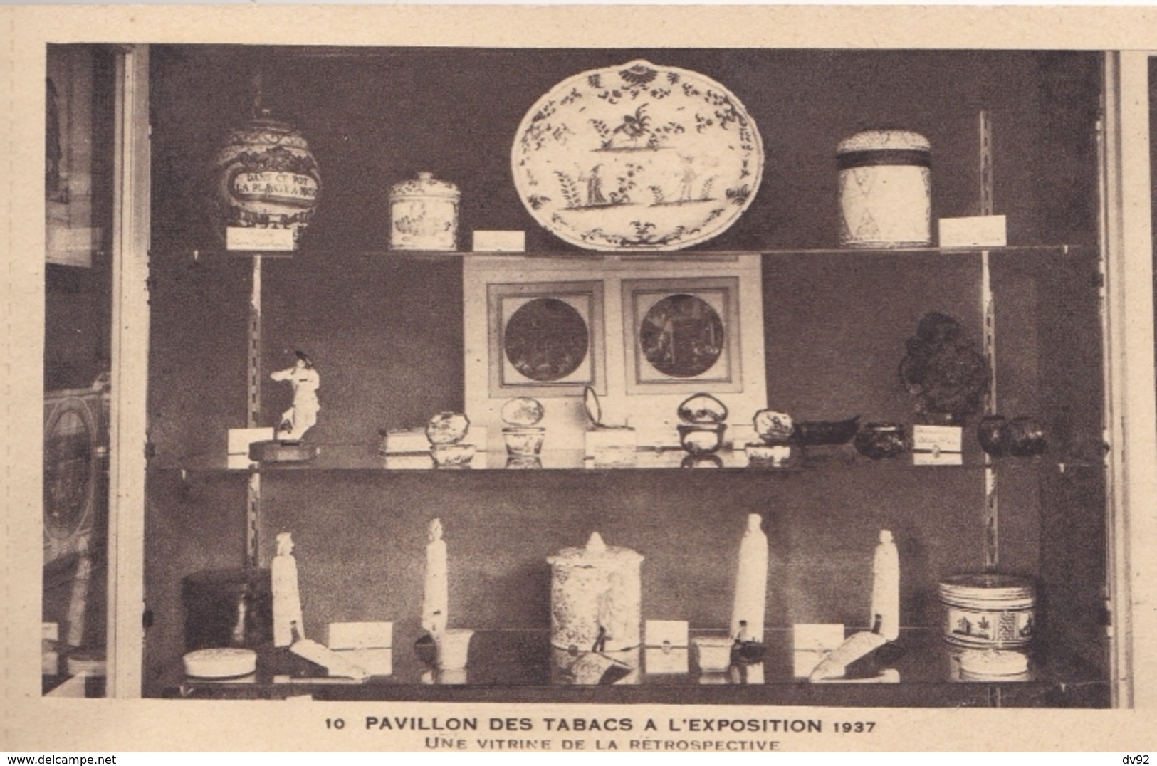 PARIS EXPOSITION 1937 PAVILLON DES TABACS ET DES ALLUMETTES CARNET SEITA