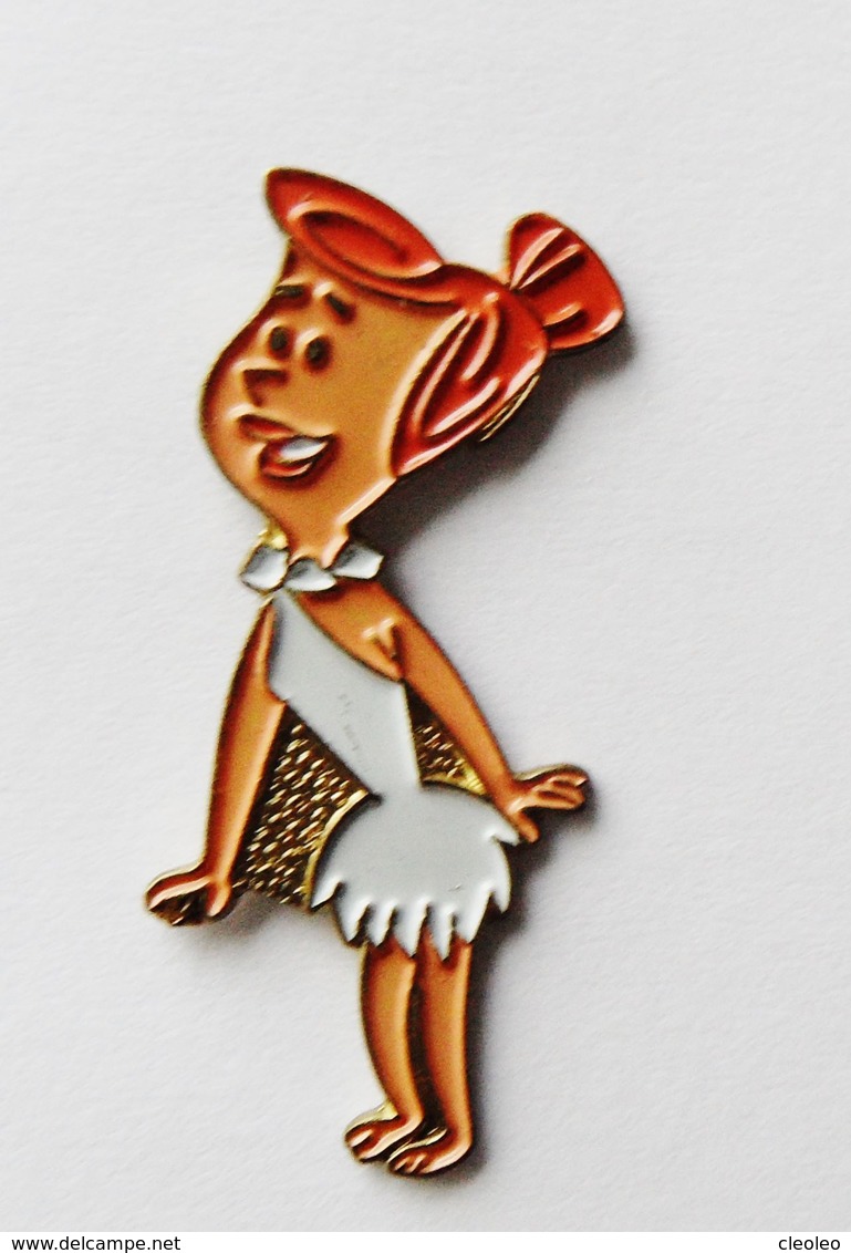 Pin's BD Famille Pierrafeu Flintstones  - EVR - Comics