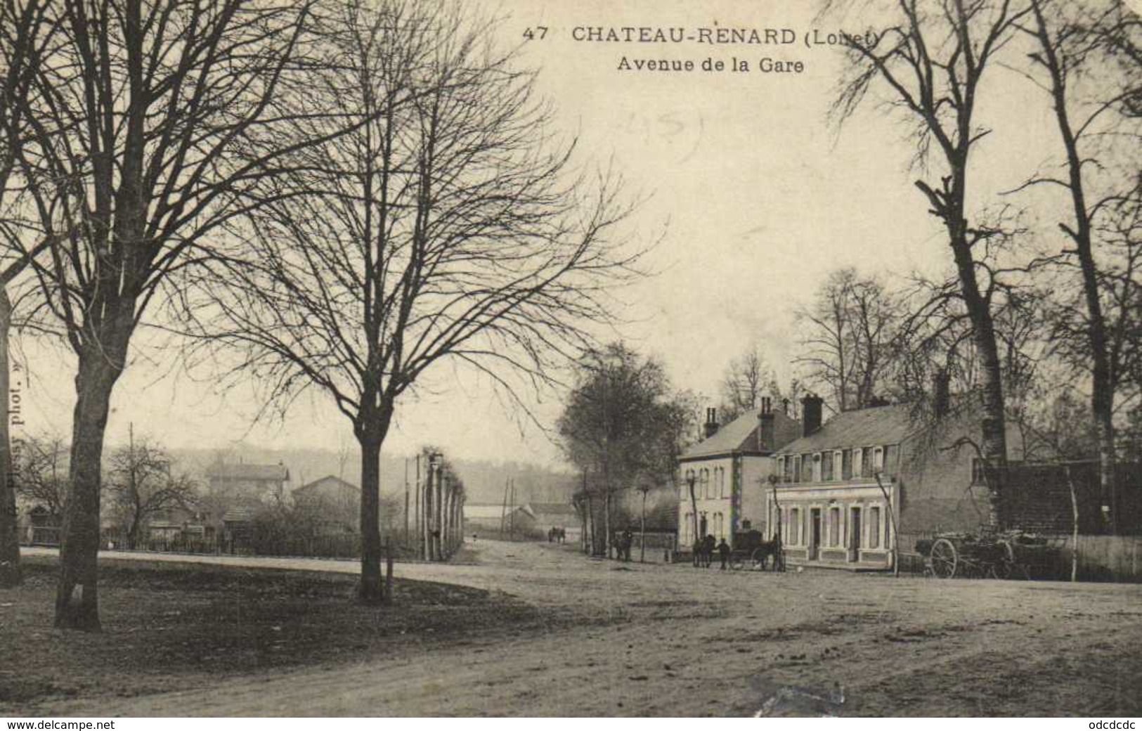 CHATEAU RENARD (Loiret) Avenue De La Gare EV - Other & Unclassified