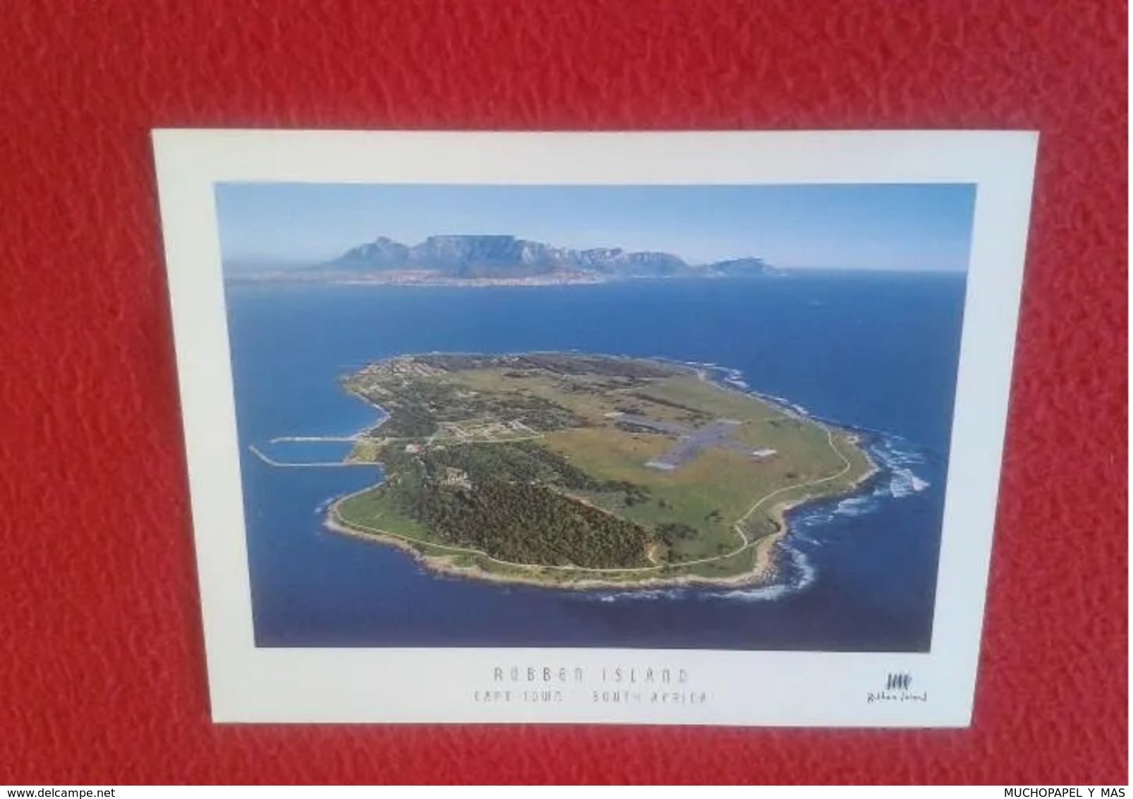 POSTAL POSTCARD South Africa Del Sur Sudafrica Cape Town Robben Island Nelson Mandela Was Imprisoned Apartheid AFRIQUE - South Africa