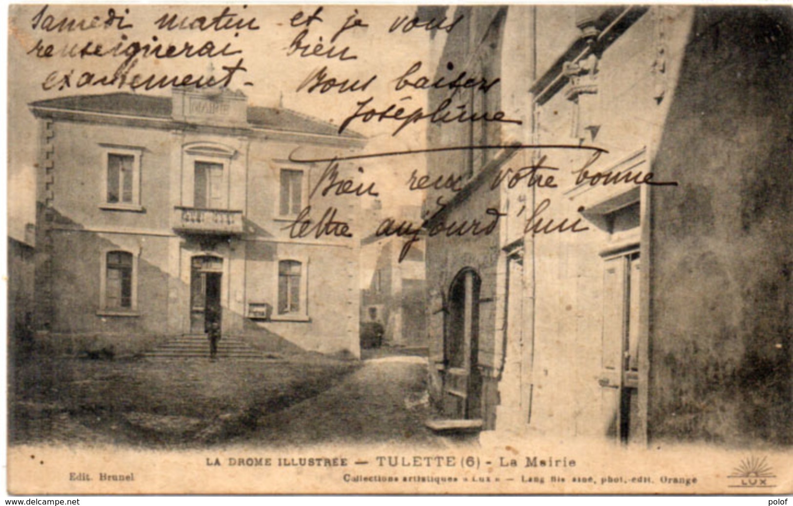 TULETTE  - La Mairie   (113709) - Autres & Non Classés