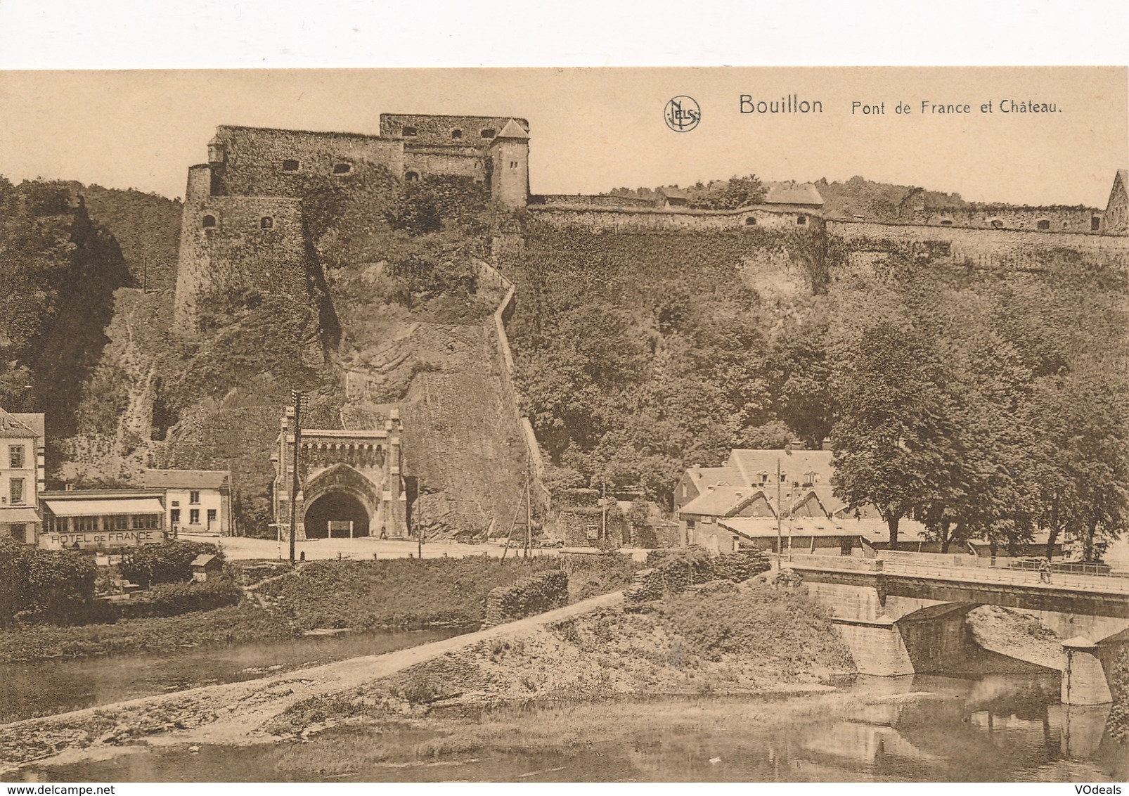 CPA - Belgique - Bouillon - Pont De France Et Château - Bouillon