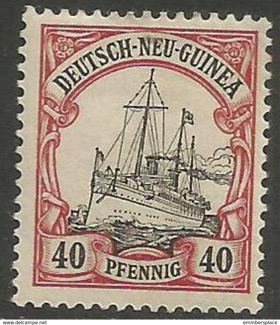German New Guinea - 1901 Kaiser's Yacht 40pf Mint Hinged    Sc 13 - German New Guinea