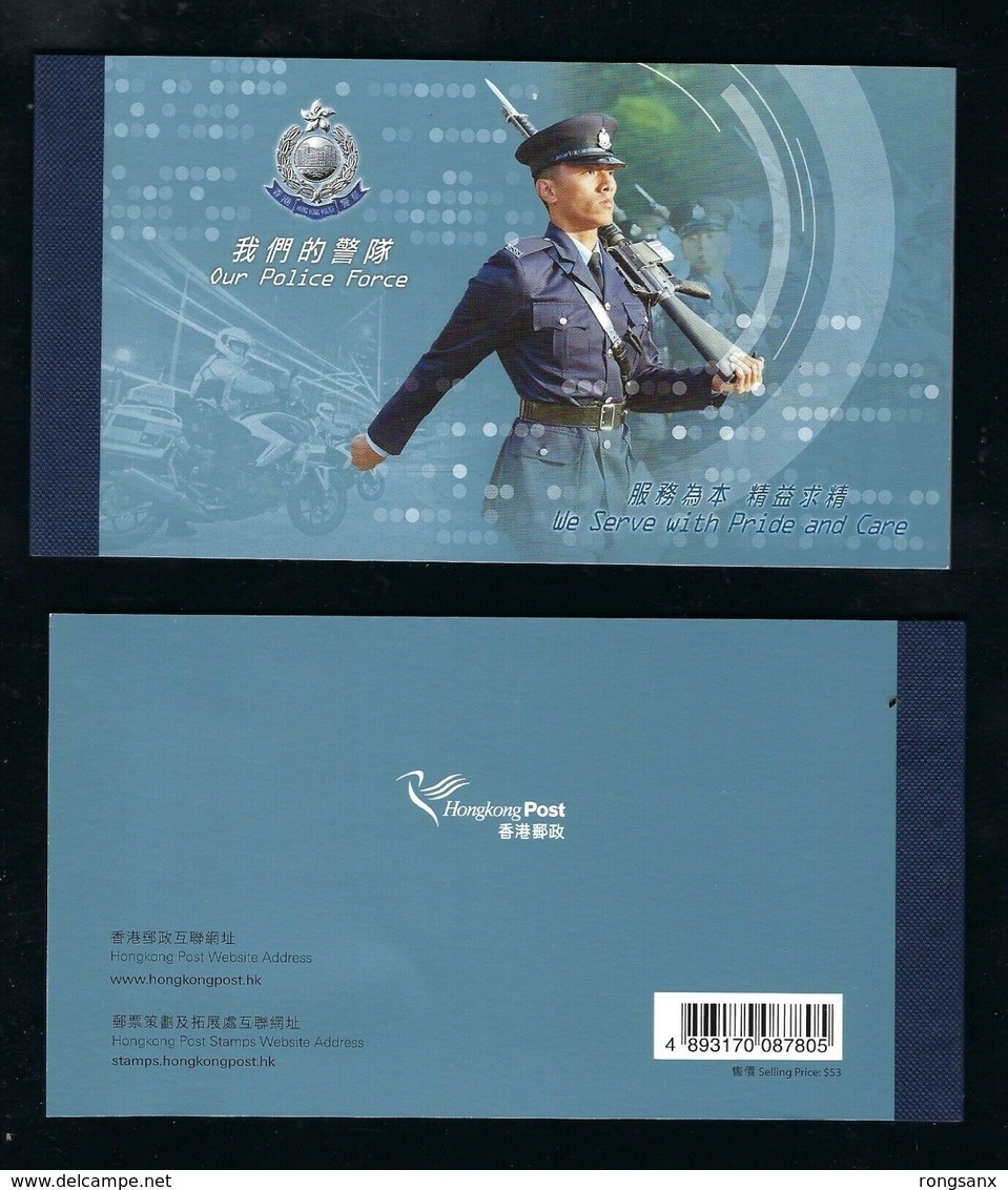 2019 Hong Kong 2019 Our Police Force BOOKLET - Carnets