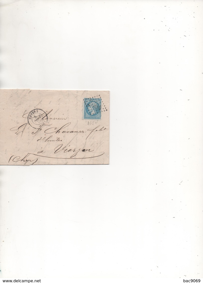 Lot MAI100 : Lettre - 1849-1876: Classic Period