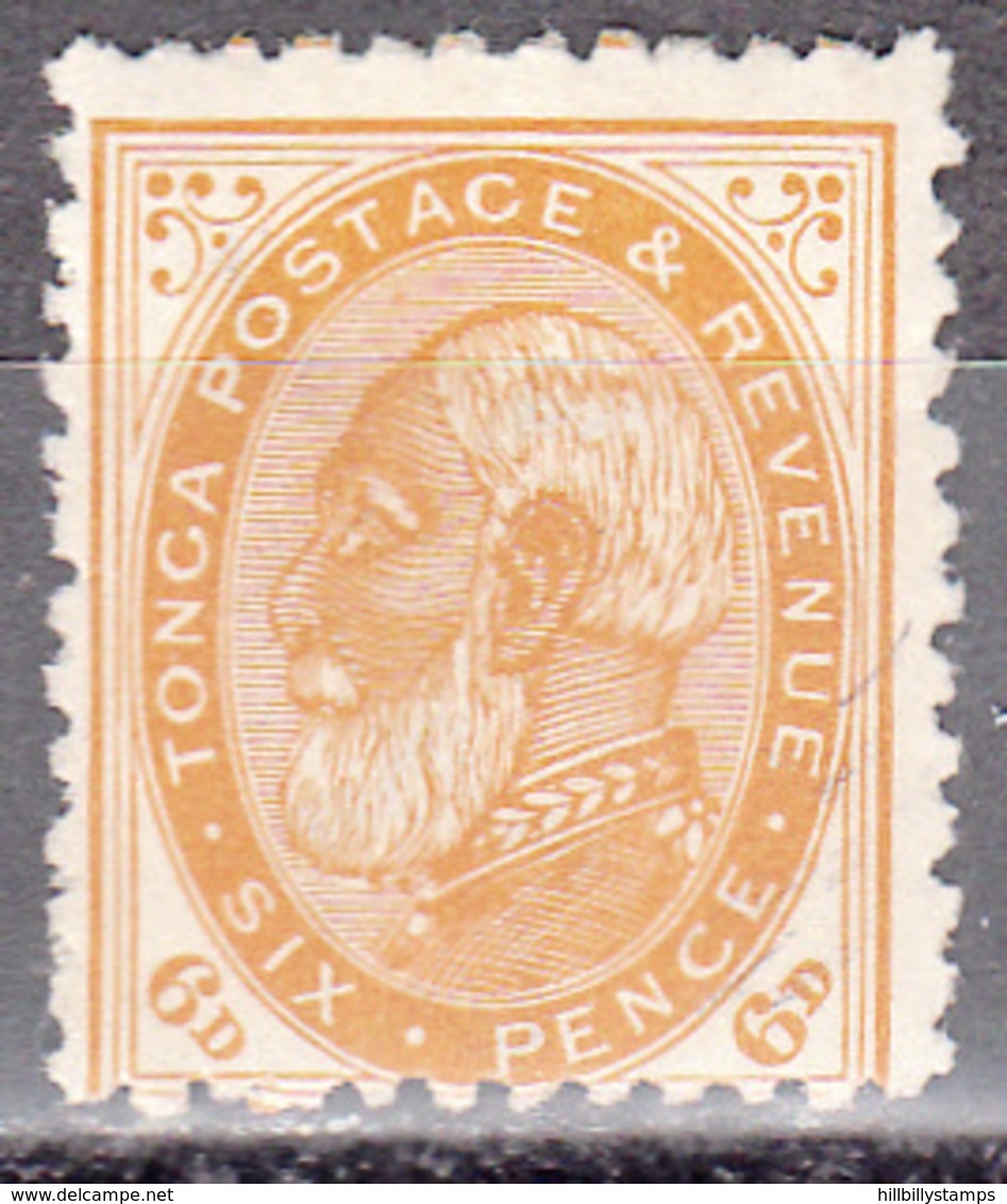 TONGA   SCOTT NO. 4    USED    YEAR  1886 - Tonga (...-1970)