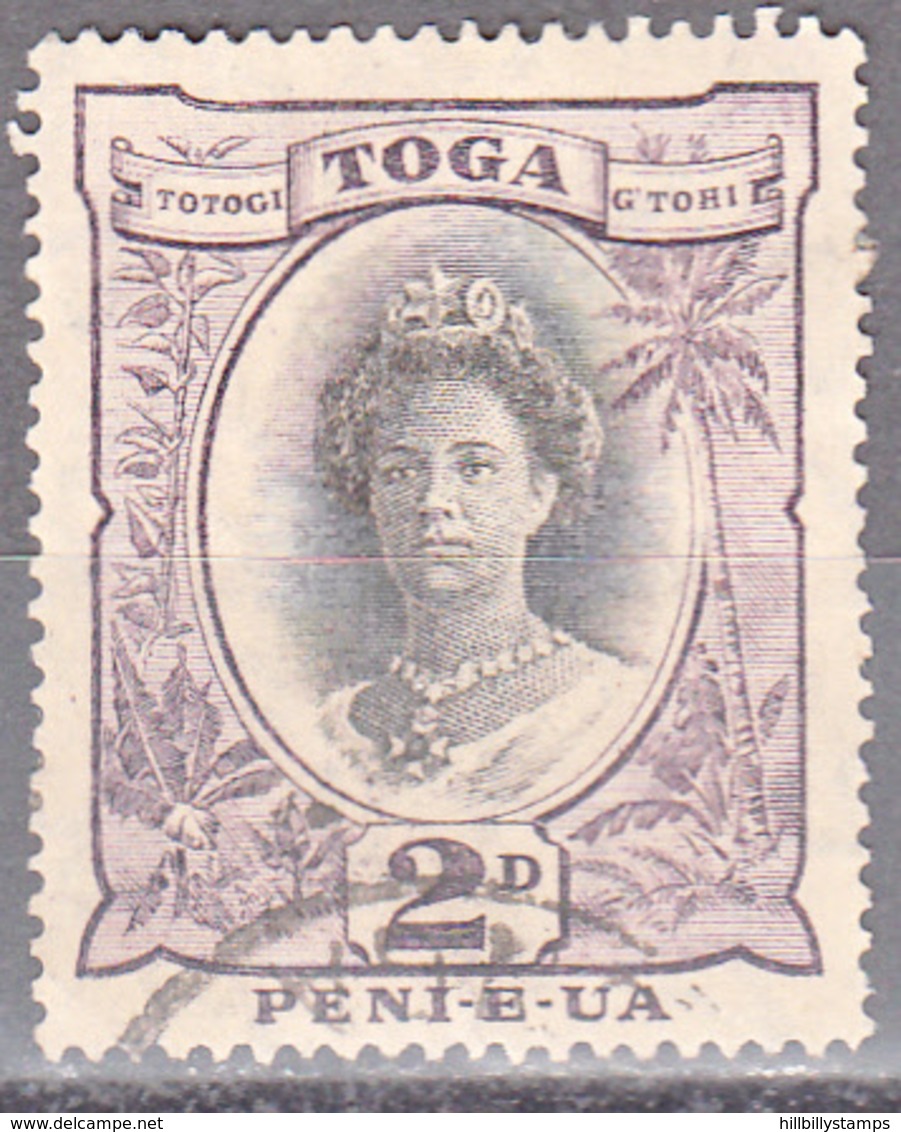 TONGA   SCOTT NO. 56    USED     YEAR  1920 - Tonga (...-1970)