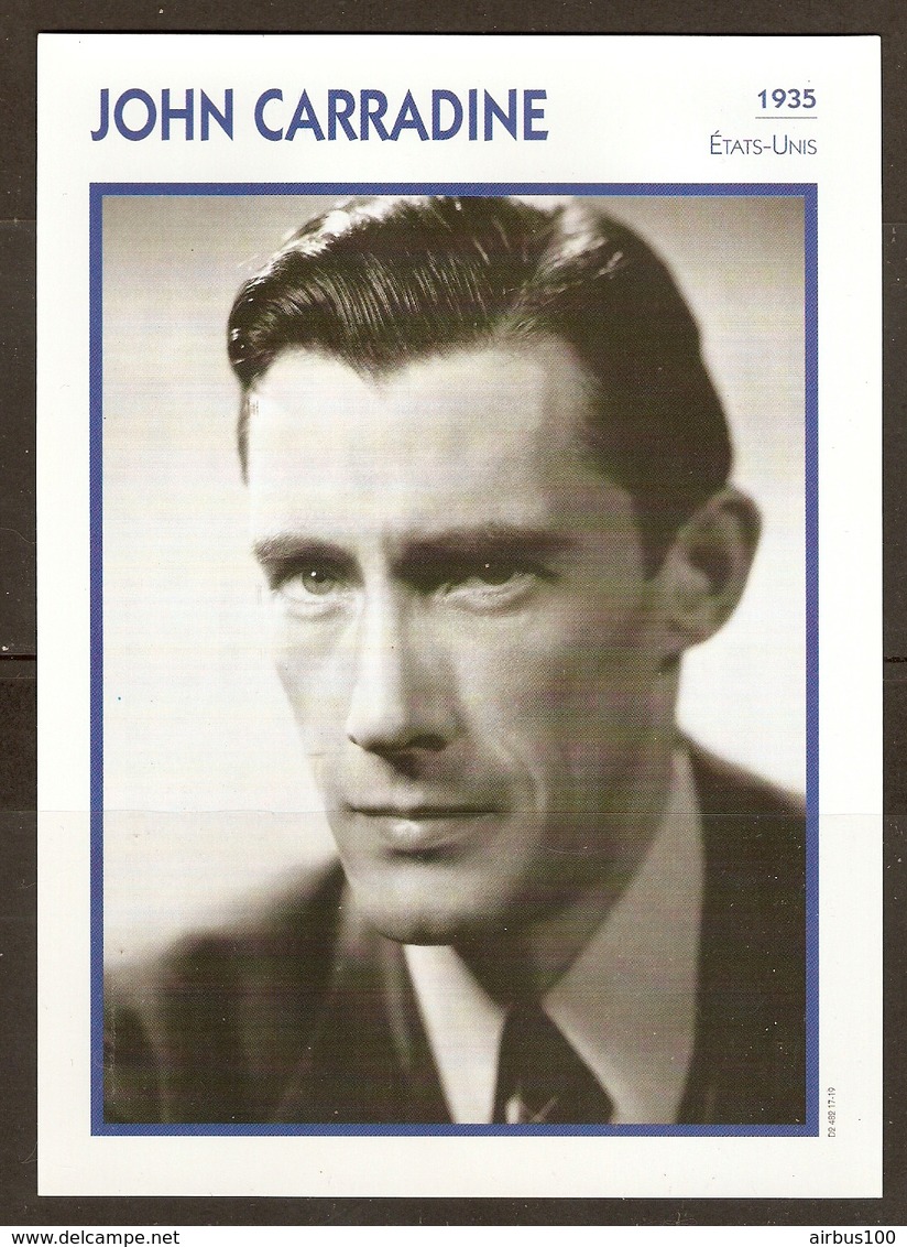 PORTRAIT DE STAR 1935 ETATS UNIS USA - ACTEUR JOHN CARRADINE - ACTOR CINEMA - Fotos