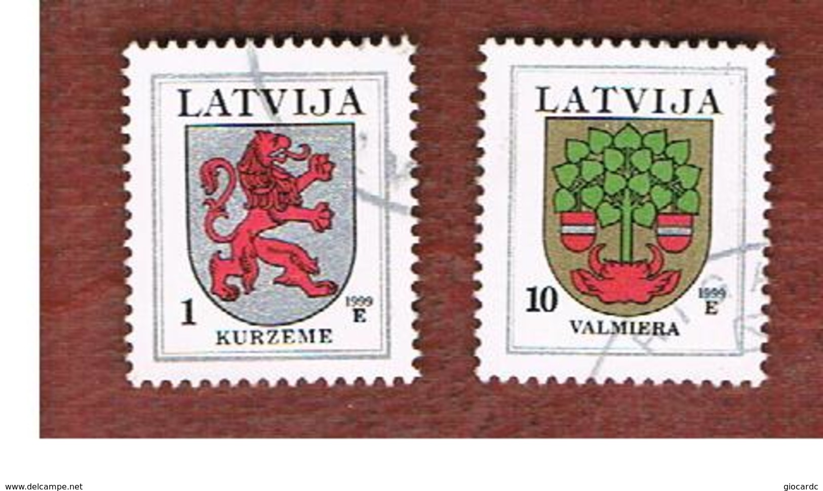LETTONIA (LATVIA)   -     -  1999  ARMS   -   USED - Lettonia