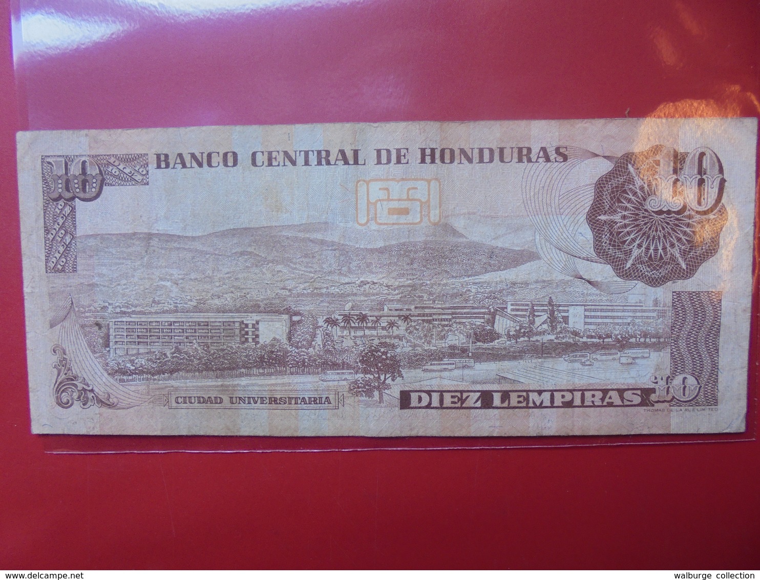 HONDURAS 10 LEMPIRAS 2000 CIRCULER - Honduras