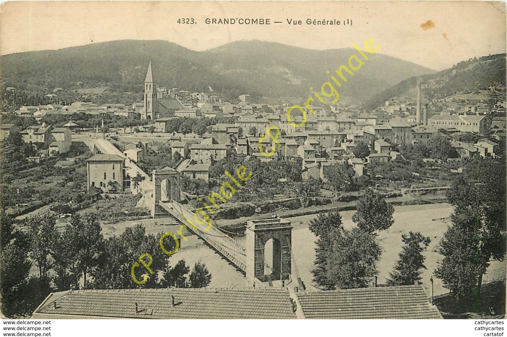 30. GRAND'COMBE .  Vue Générale . - La Grand-Combe