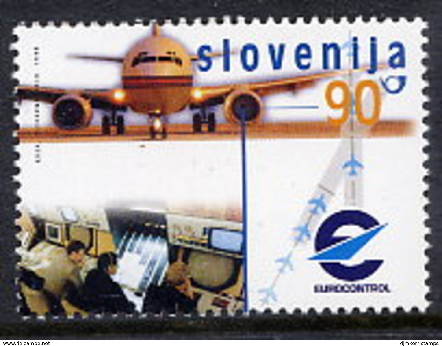 SLOVENIA 1998 Air Traffic Controllers  MNH / **.  Michel 219 - Slowenien
