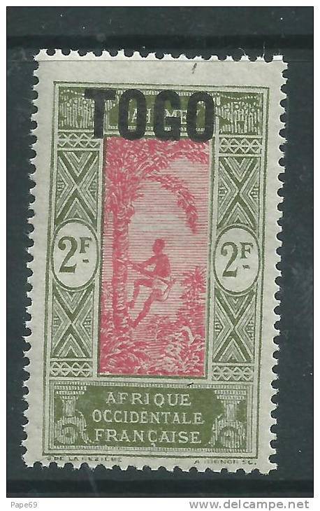 Togo N°  117  XX  : 2 F. Olive Et Rose Sans Charnière,  TB - Other & Unclassified