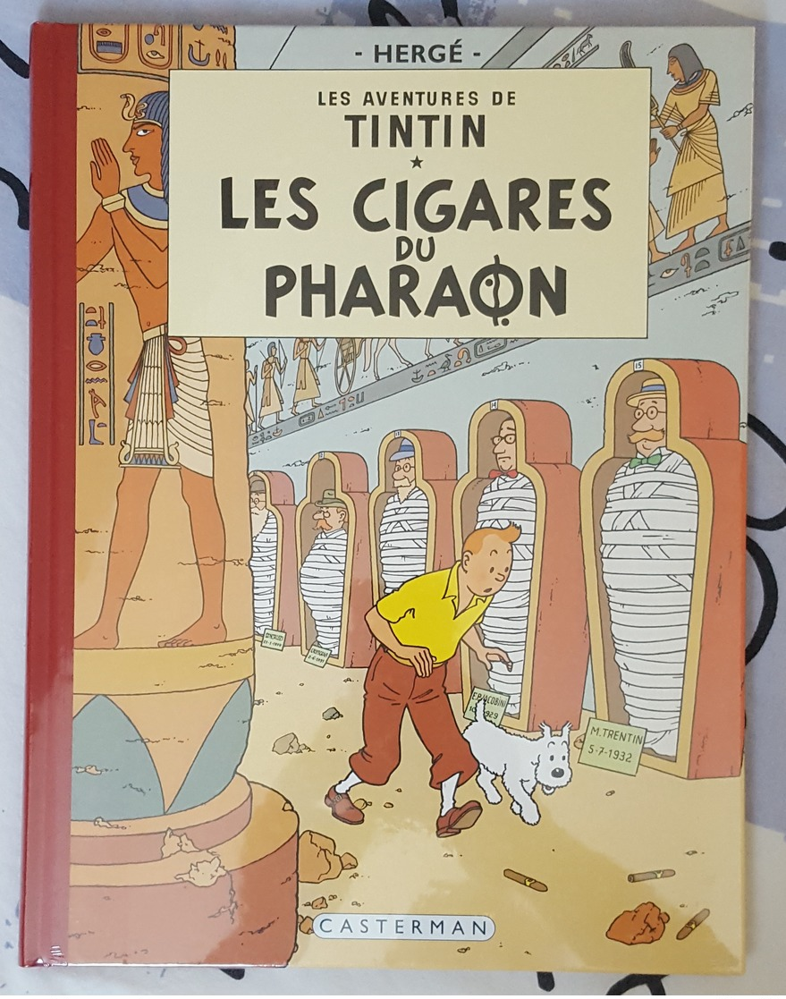 BD Tintin Les Cigares Du Pharaon Fac Similé Couleur EO Neuf- Hergé - Tintin