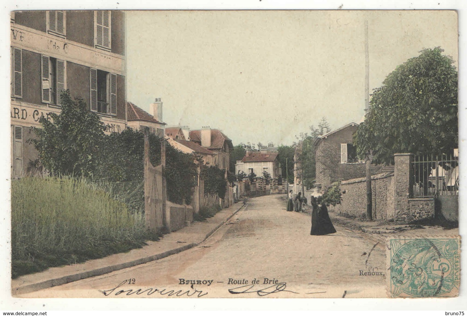 91 - BRUNOY - Route De Brie - Renoux 12 - 1906 - Brunoy