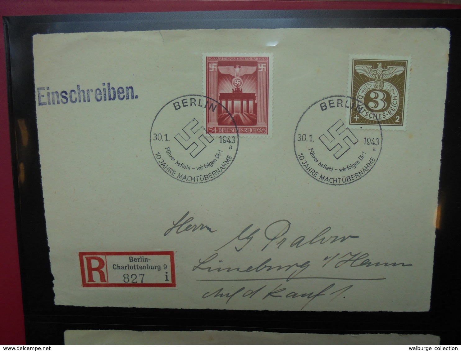 3eme REICH 1943 - Lettres & Documents