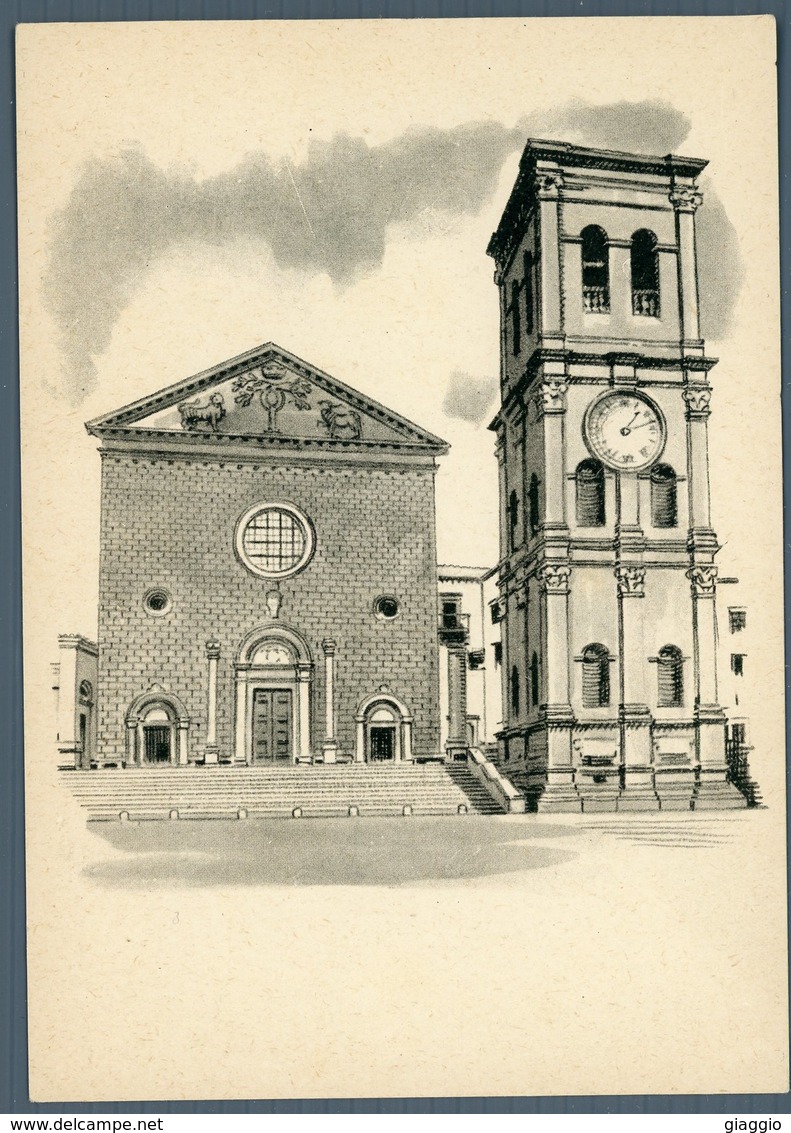 °°° Cartolina N. 194 Viterbo La Basilica Di S. Maria Della Quercia Nuova °°° - Viterbo