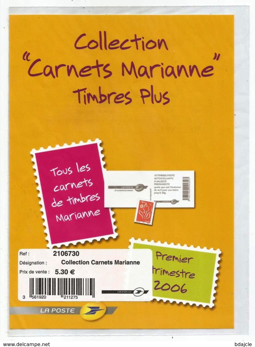 Carnet Marianne De Lamouche 2006 - Pochette Philatélique Sous Blister Intact - Other & Unclassified