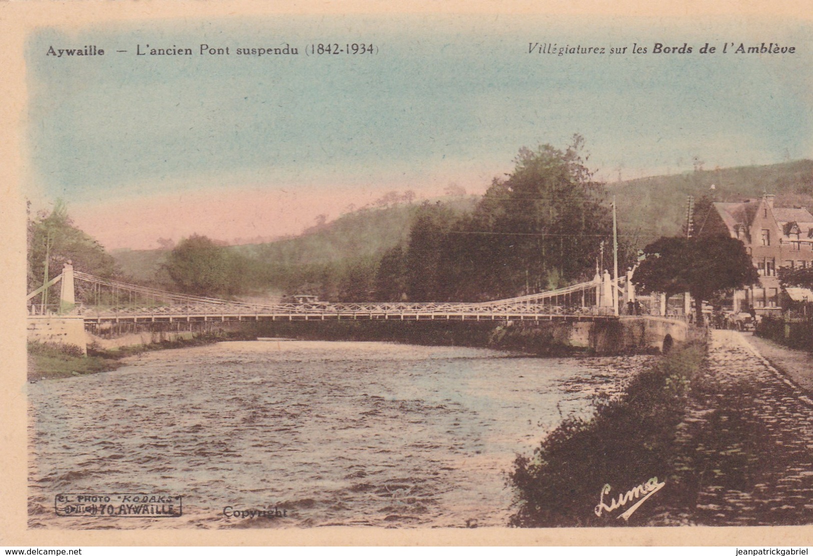 Aywaille L Ancien Pont Suspendu - Aywaille