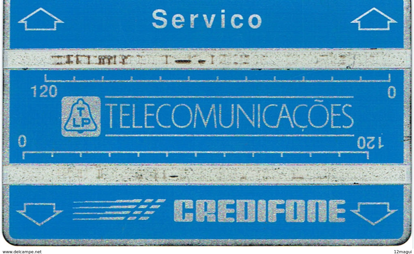 PORTUGAL--PHONECARDS- -OPTICAL- TLP CREDIFONE-- SERVIÇO  BATCH--804S - Portogallo