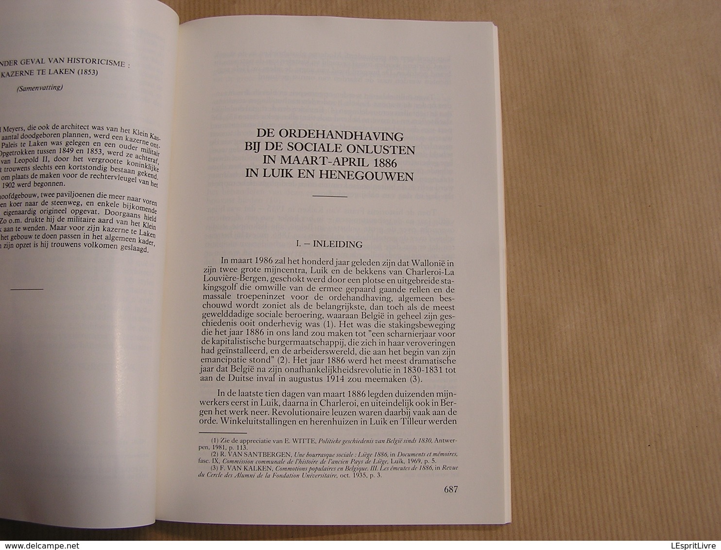 REVUE BELGE D' HISTOIRE MILITAIRE XXV 8 Guerre 40 45 Libération de la Belgique Service Santé Waterloo Empire Laeken