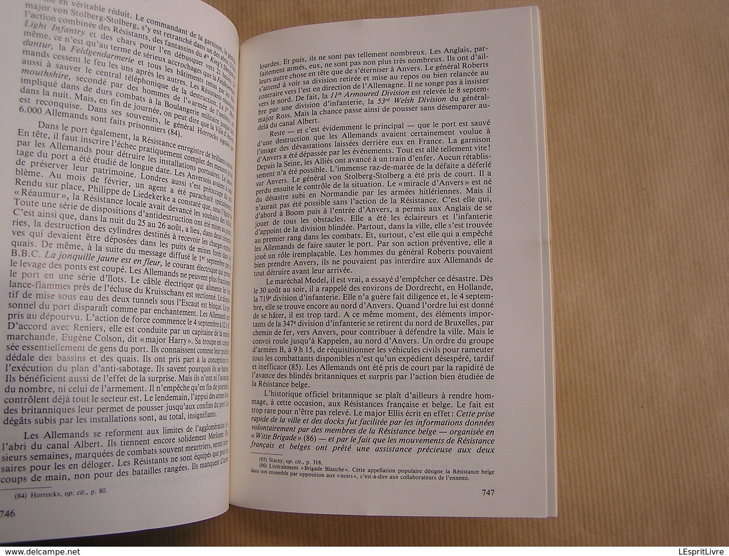 REVUE BELGE D' HISTOIRE MILITAIRE XXV 8 Guerre 40 45 Libération de la Belgique Service Santé Waterloo Empire Laeken